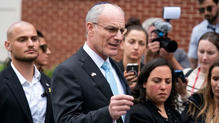 Israeli ambassador meets with family of DC shooting victim