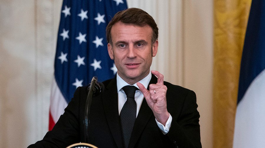 Macron hits Trump's funding cuts to universities, woos US scientists