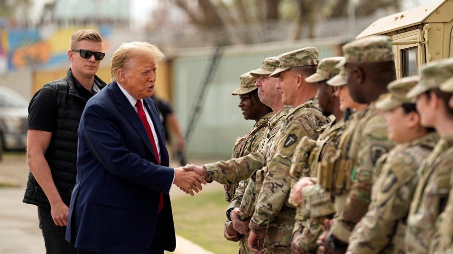 Trump’s military parade doubles as a birthday party
