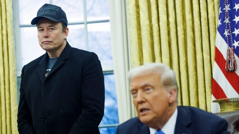 Trump to hold press conference with Musk as Tesla CEO departs government
