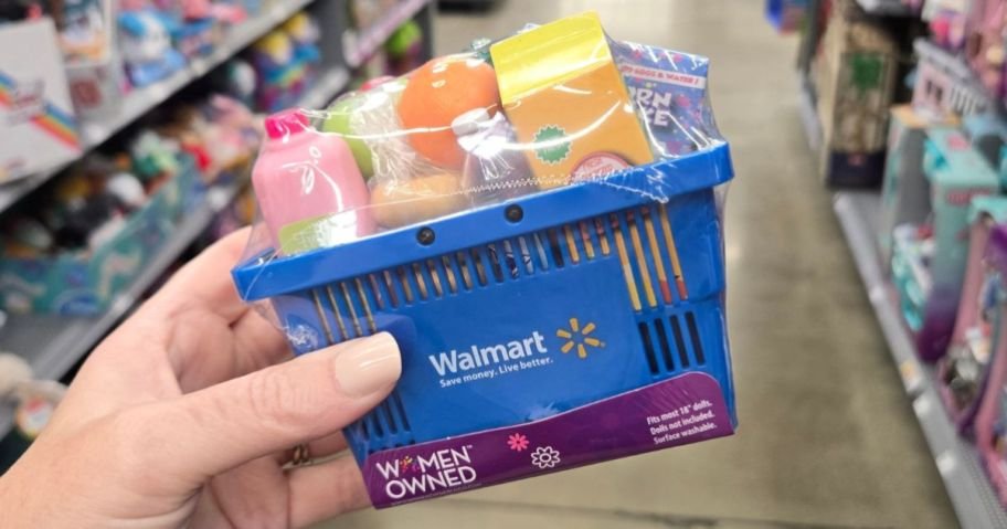 My Life As Walmart Shopping Basket Only $9.82 – Includes 15 Accessories!