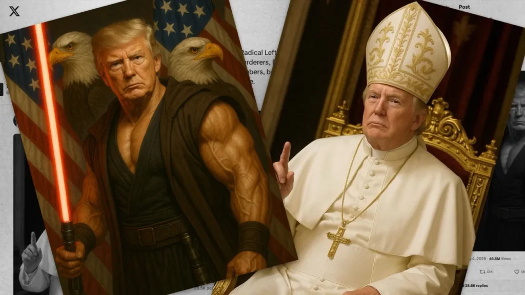 The White House official social media account is a total cringe fest—and it’s gaining a following