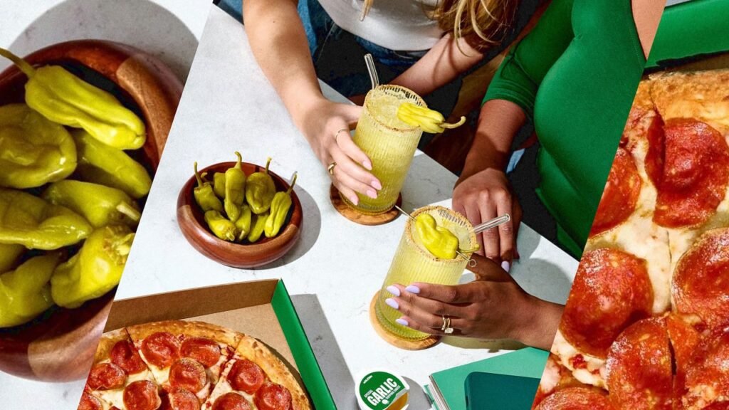 Papa Johns turned its food into a rebrand and its rebrand back into food