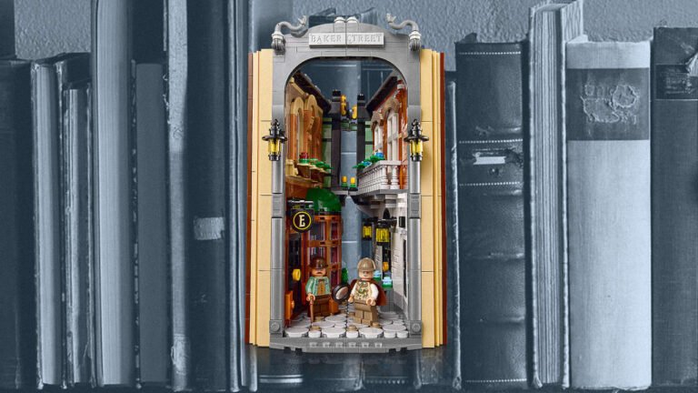 Lego’s first book nook is an addictively interactive diorama