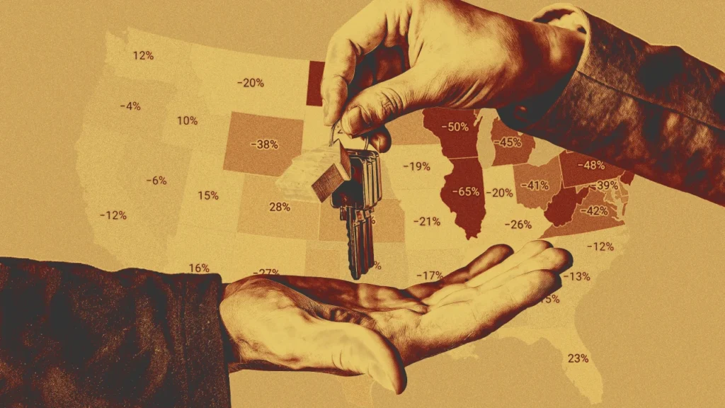 Housing market shift: 9 states where buyers are quickly gaining power