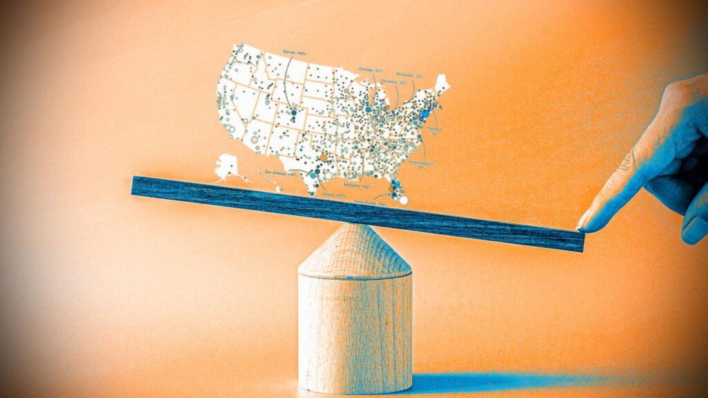 69 housing markets where higher inventory is tipping scales to buyers