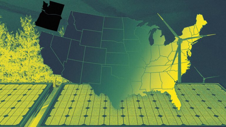 Oregon and Washington vowed to pioneer green energy—but almost every other state is beating them