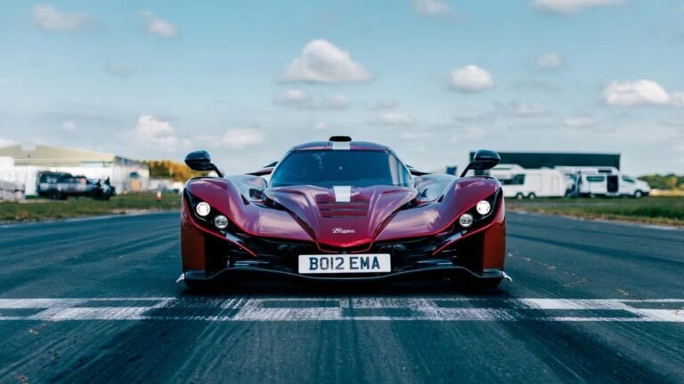 Video: Ex-Stig Goes After Aston Martin Valkyrie's Top Gear Record In Nissan V6-Powered Hypercar