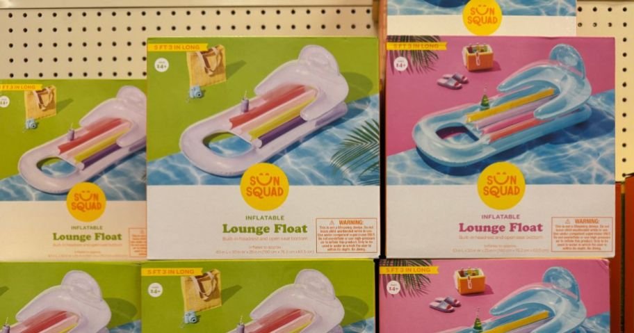 Buy 2, Get 1 FREE Sun Squad Pools Floats on Target.com