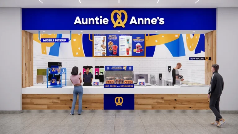 Auntie Anne’s is rebranding for a future with fewer shopping malls