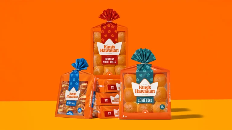 King’s Hawaiian just got a fluffy rebrand inspired by its classic rolls