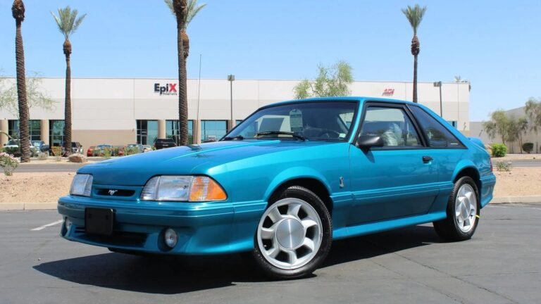 12-Mile 1993 Ford Mustang SVT Cobra Sells For $204K At Auction