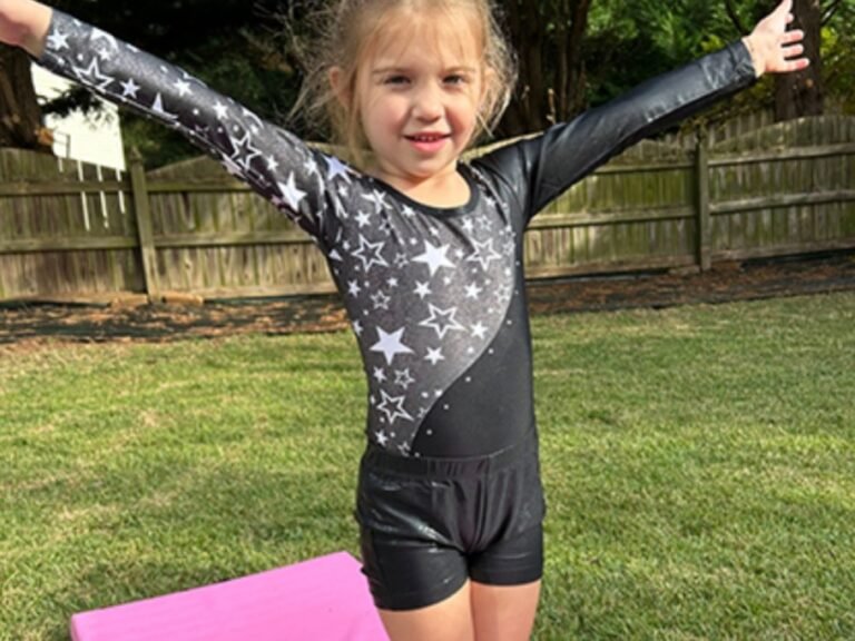 Girls Leotard Set Just $10.79 on Amazon | Includes Matching Shorts & Scrunchie