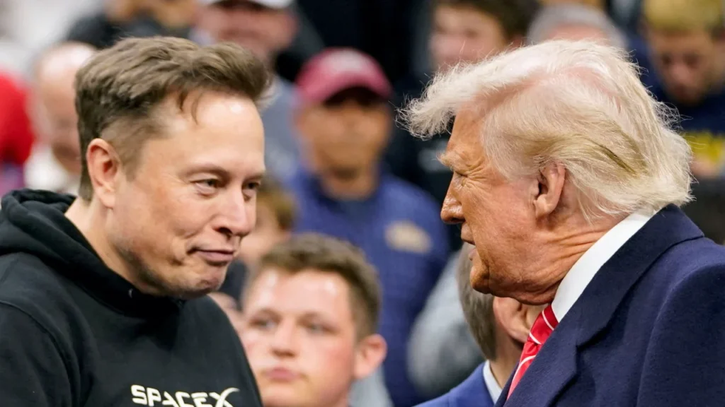 Tesla shares plummet as Trump-Musk feud over budget bill escalates