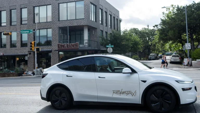 Elon Musk’s Tesla finally launches self-driving taxis after a decade of promises