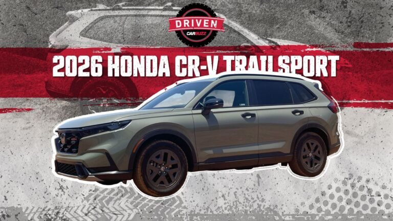 2026 Honda CR-V TrailSport First Drive Review: The Faux-By-Four Segment Is Hotting Up