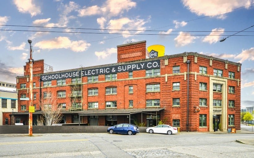 Portland’s Schoolhouse Factory Building Listed for Lease or Sale