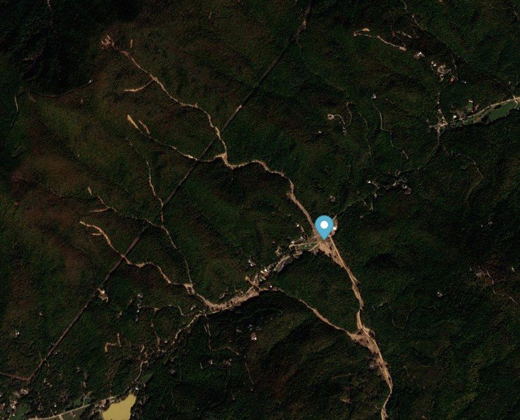 Landslides triggered by Hurricane Helene in September 2024