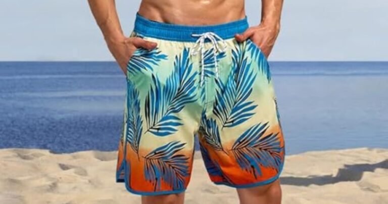Men’s Swim Trunks from $11.89 on Amazon (Reg. $24) | Lots of Fun Styles!