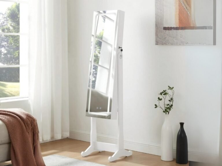 Mainstays Jewelry Armoire w/ Lighted Mirror Just $68 Shipped on Walmart.com (Reg. $98)