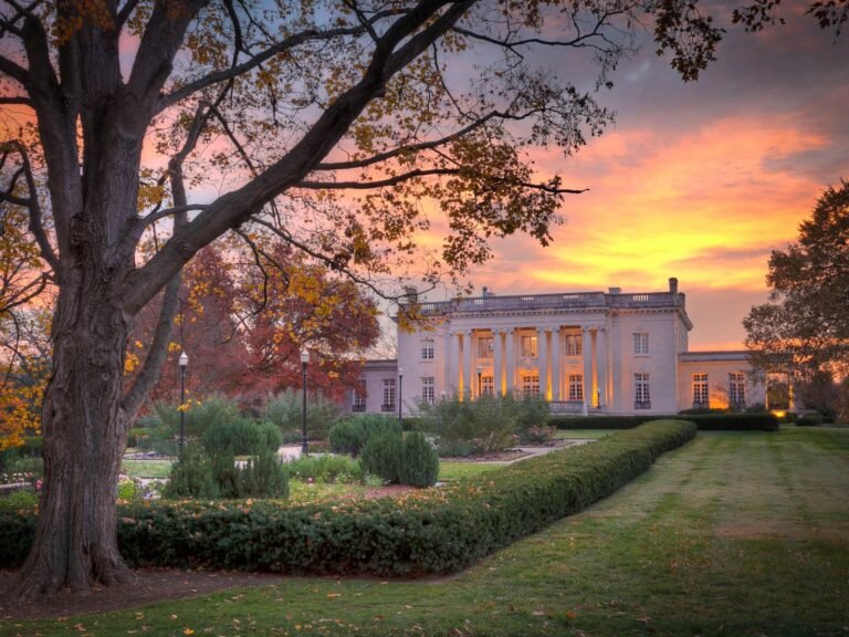 Grand staircases, state-shaped pools, and a bowling alley in the basement: Here's what the governor's mansion looks like in every state