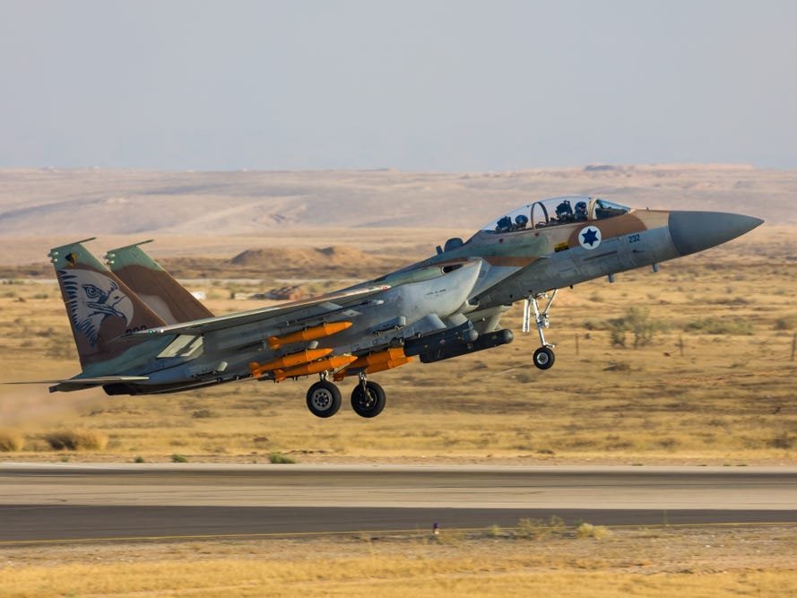 Photos show Israel's F-15I Ra'am 'Thunder' fighter jets used in strikes against Iran's nuclear program