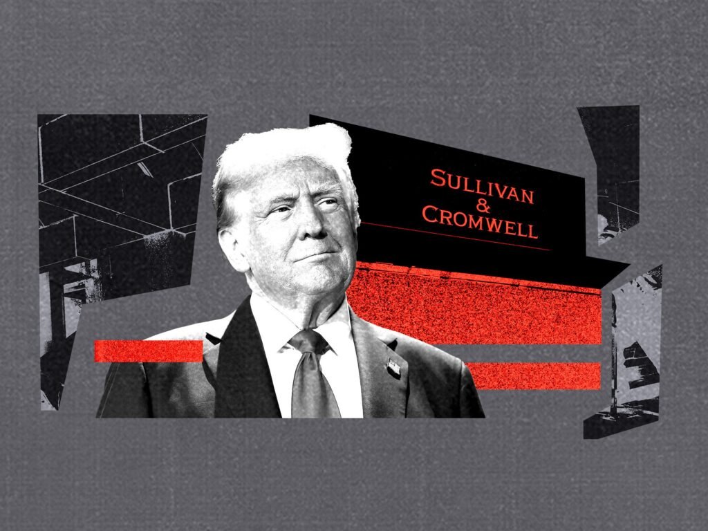 When Donald Trump calls, one Big Law firm answers