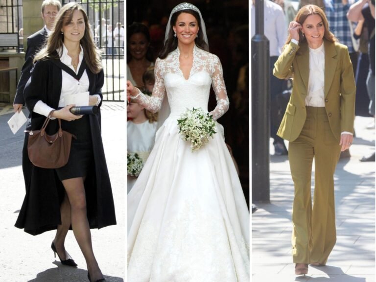 Photos show how Kate Middleton's style has evolved over the years