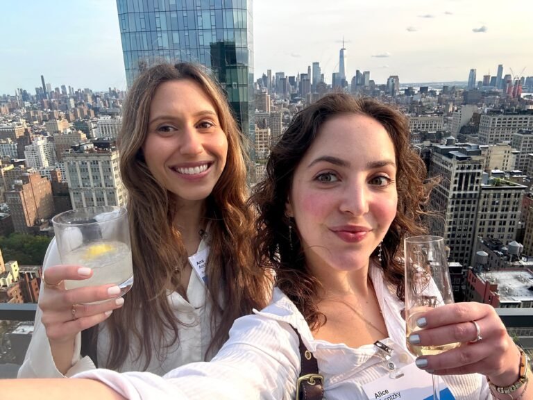 We went to an exclusive NYC Tech Week happy hour. Here's a peek inside the boozy rooftop event.