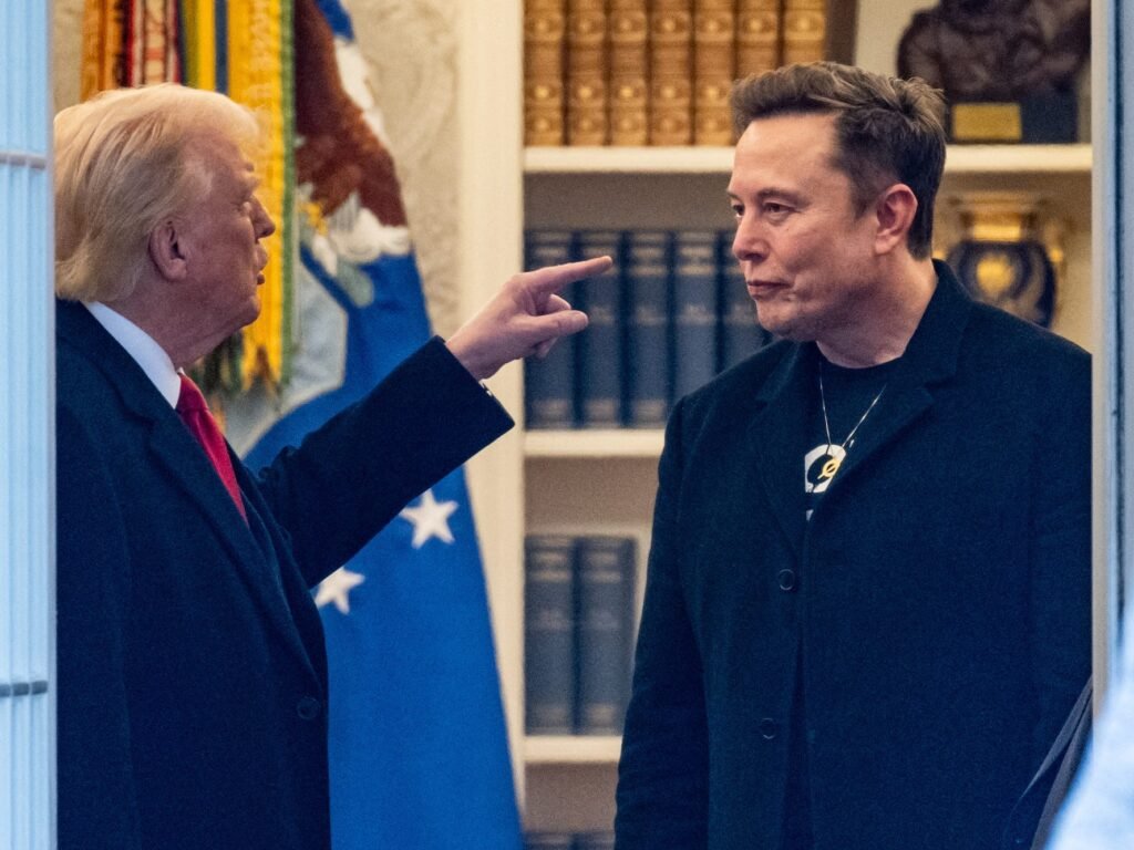 The Trump-Musk feud is painfully awkward for the GOP