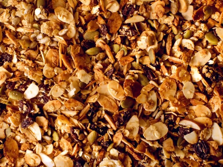 Granola is yummy. This AI version is pretty good, too.