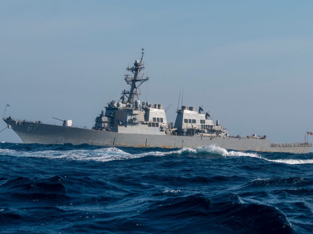 Trump's Pentagon keeps sending destroyers that fought in the Red Sea to the US southern border — a fourth one is on its way