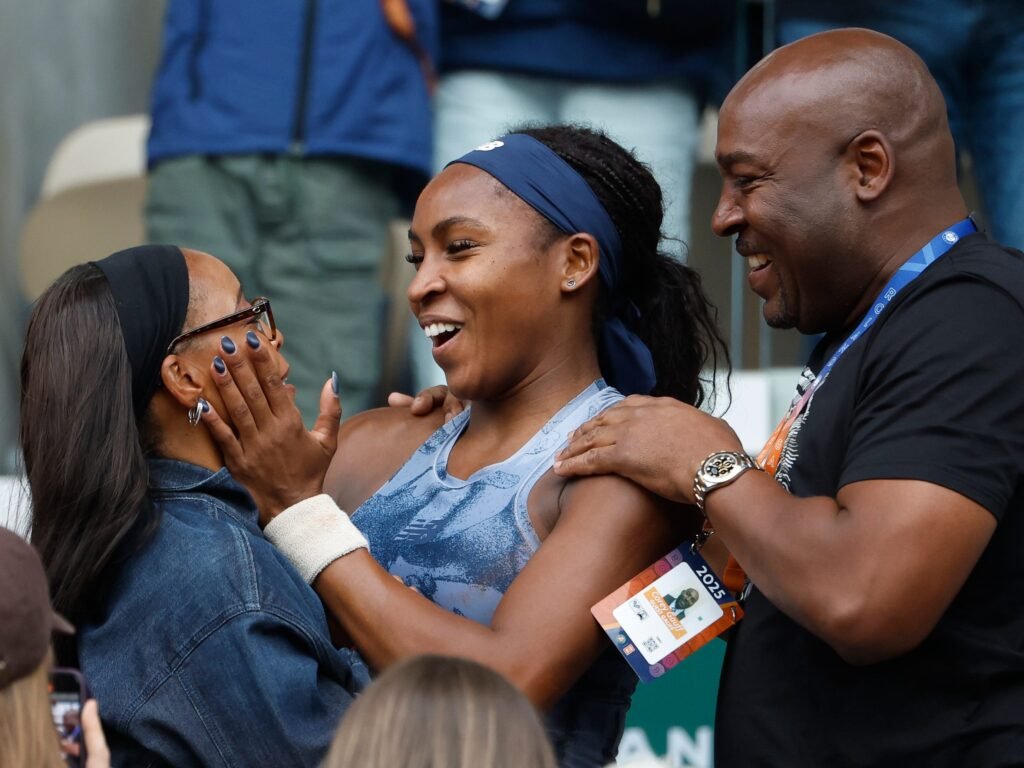 Coco Gauff, 21, just won the French Open. She says her parents have her back in very different ways.