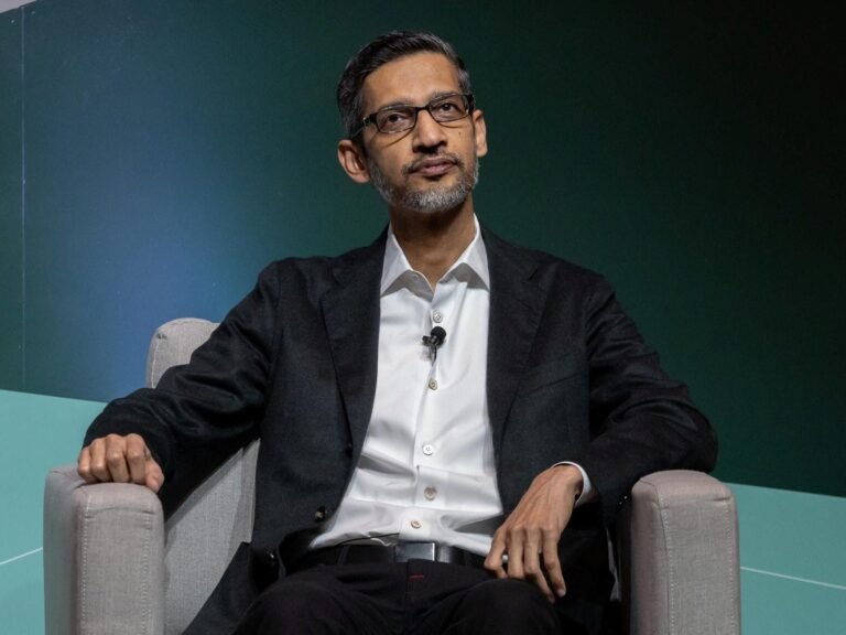 Sundar Pichai says AI is making Google engineers 10% more productive. Here's how it measures that.