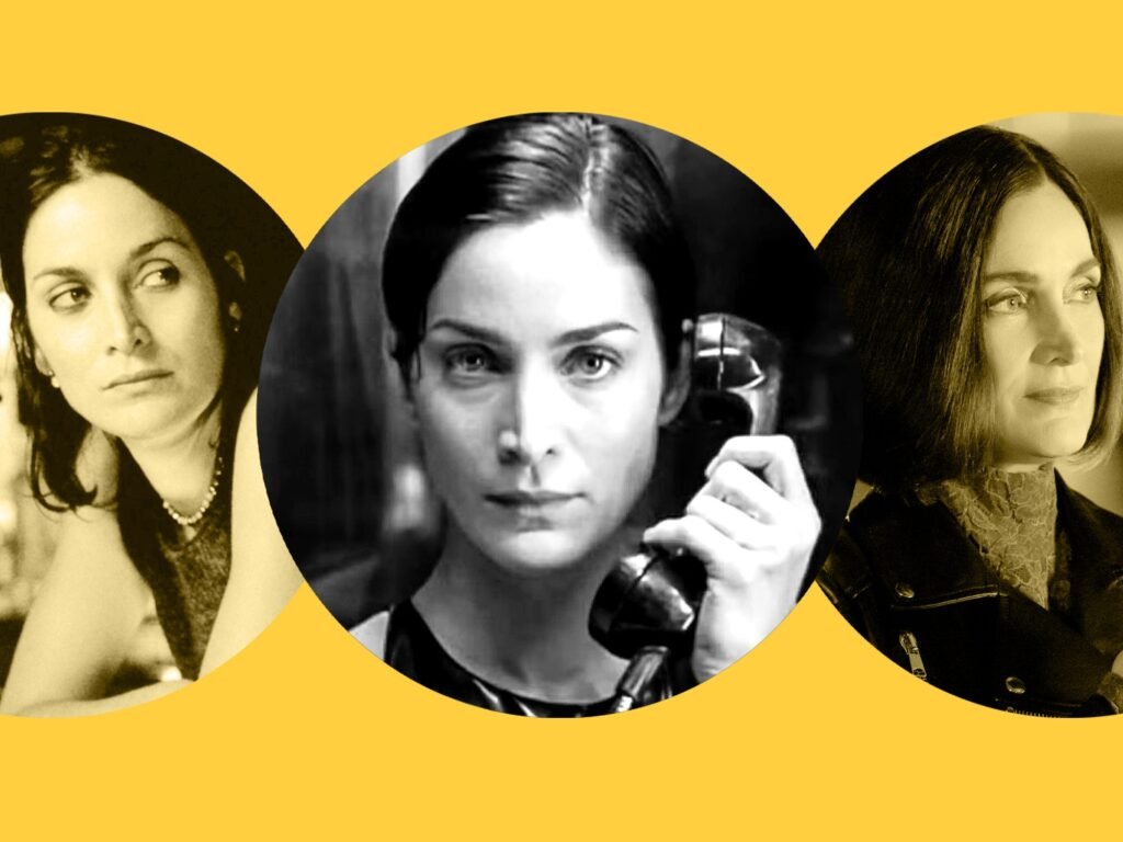 Carrie-Anne Moss 'instantly got sick' when she found out she got the part of Trinity in 'The Matrix'
