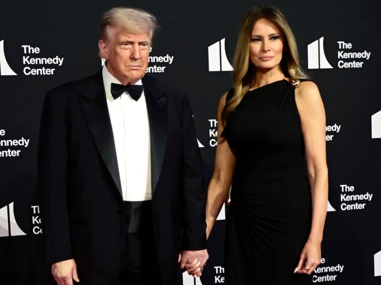 Melania Trump, Usha Vance, and Cheryl Hines took different approaches to the same outfit at a Kennedy Center appearance