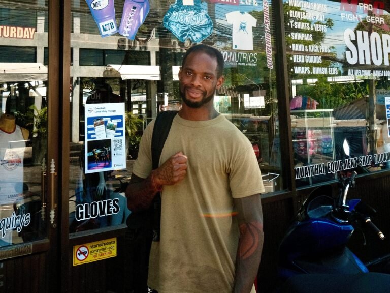 He worked multiple jobs just to pay rent in the US — so he packed up and moved to Thailand to chase a new life as a fighter