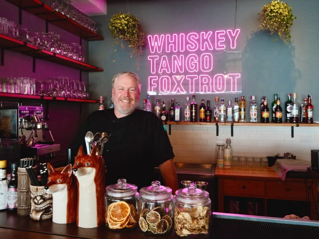 He visited a Thai island on vacation 18 years ago and never left. Now, he runs a restaurant by the sea.