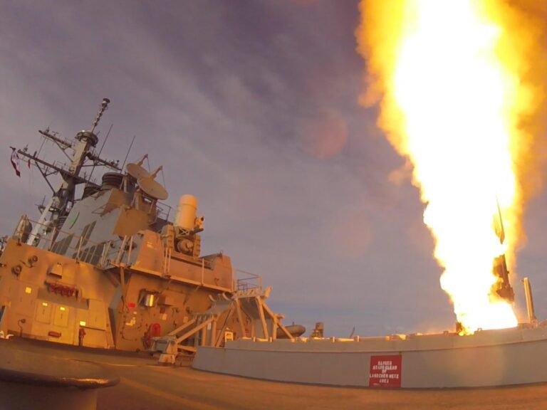 More Navy firepower has joined the US warships helping shield Israel from Iranian missiles