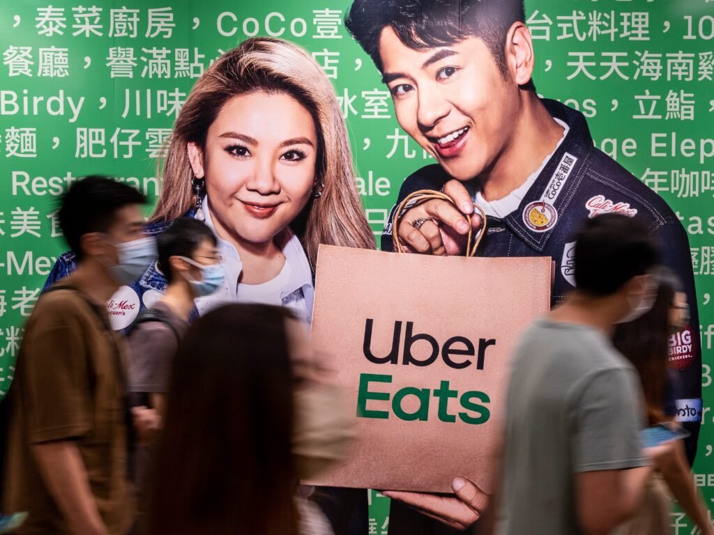 Uber is getting advertisers to pay for your next ride