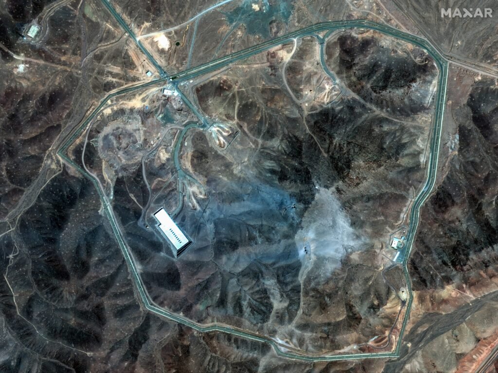 Satellite images show the damage at Iran's deeply buried Fordow nuclear site after massive US strikes