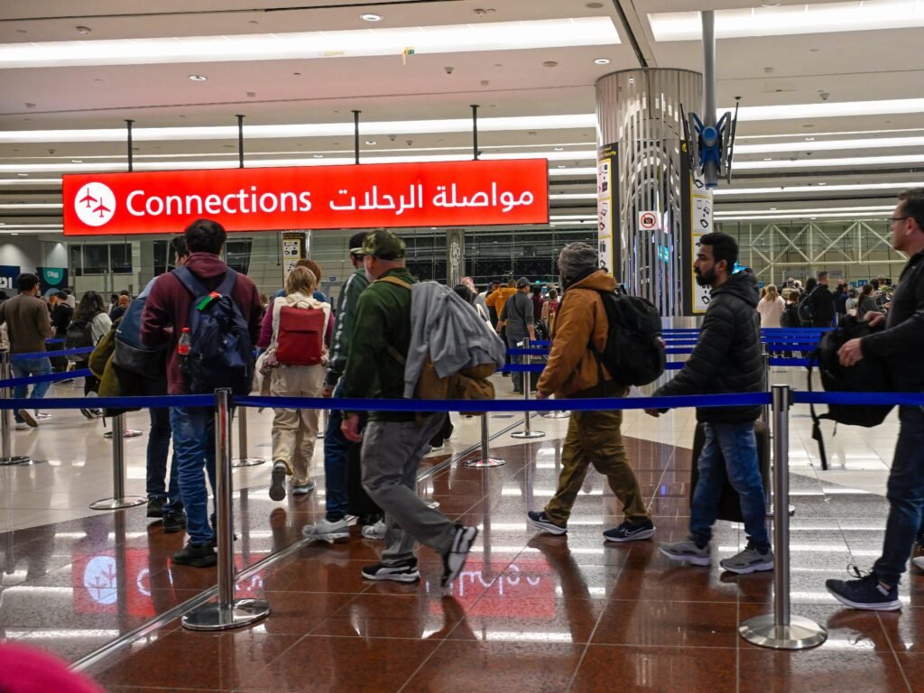 Passengers face disruption as airlines cancel flights to key airport hubs after US bombings of Iran