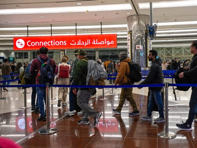 Passengers face disruption as airlines cancel flights to key airport hubs after US bombings of Iran