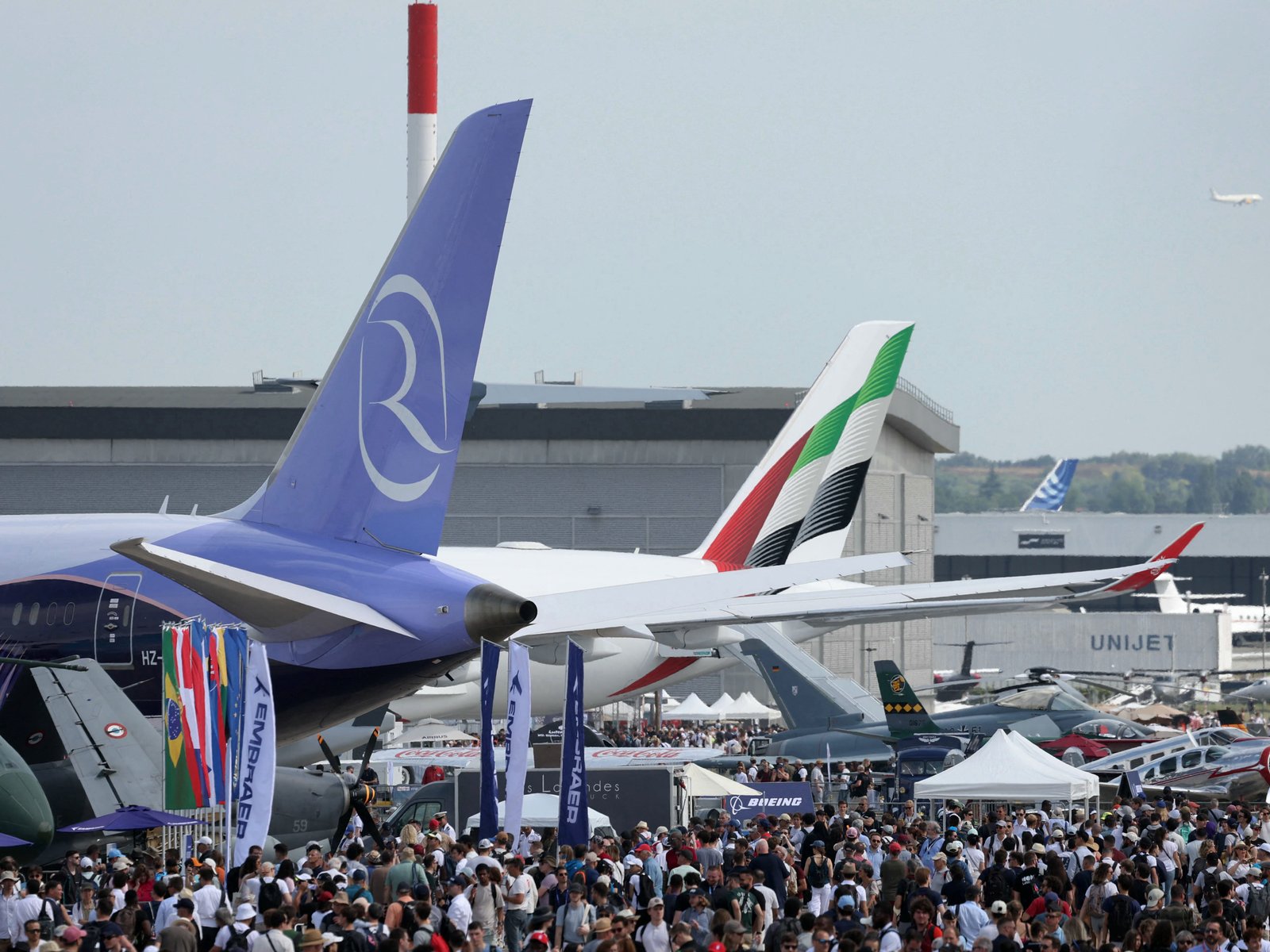 Aviation's biggest event of the year showed the industry has plenty of reasons to be cheerful