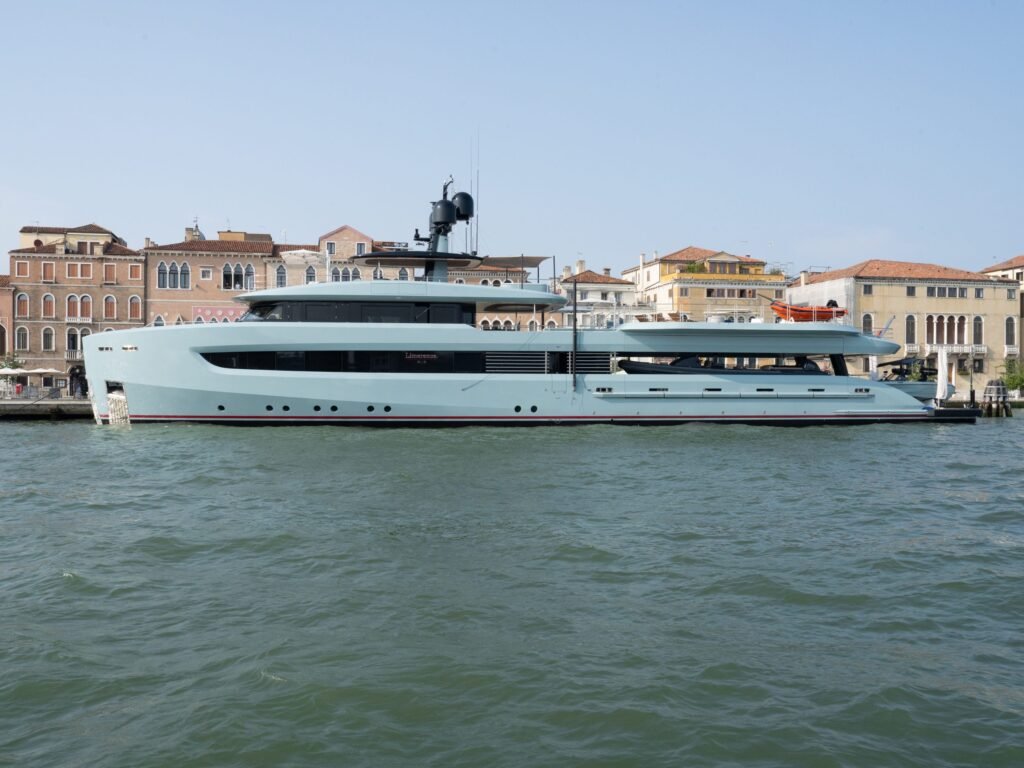 See the yachts pulling into Venice, where Jeff Bezos and Lauren Sánchez are getting married