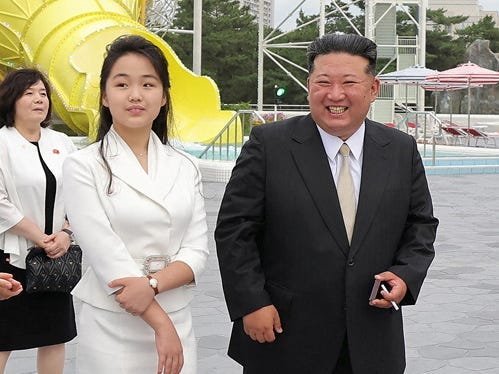 Photos show Kim Jong Un and his family, including the daughter who may one day succeed him
