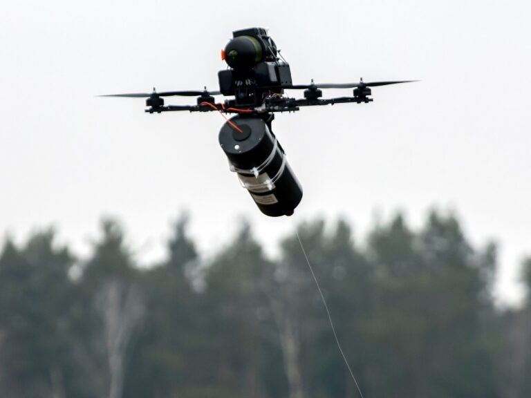 Unjammable fiber-optic drones are taking over and turning Ukrainian forests into spiderwebs of wires, video shows
