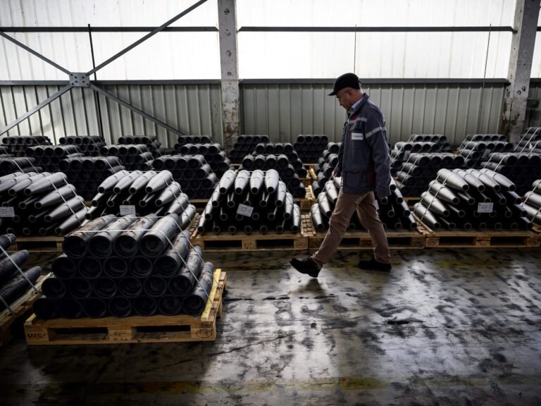 A NATO ally on Ukraine's border aims to increase its howitzer ammo production fivefold