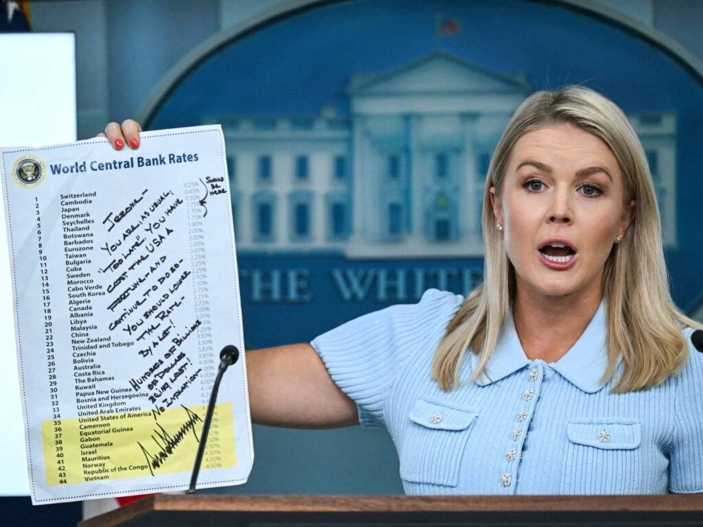 See Trump's handwritten note to Jerome Powell complaining about interest rates