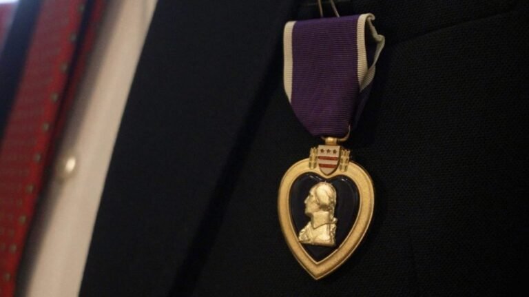 Massachusetts teacher accused of lying about Purple Heart